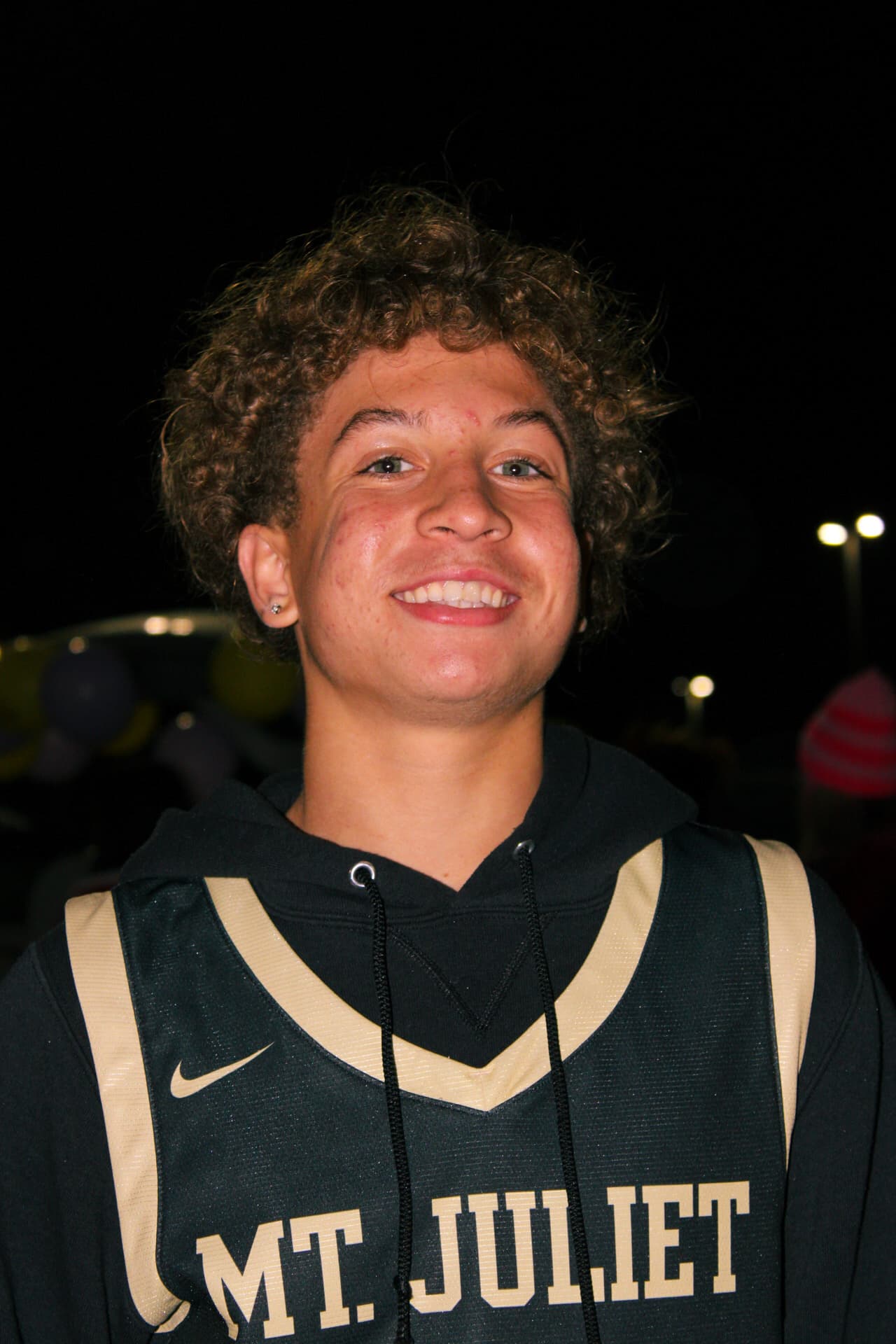 Athlete portrait with Mt Juliet jersey